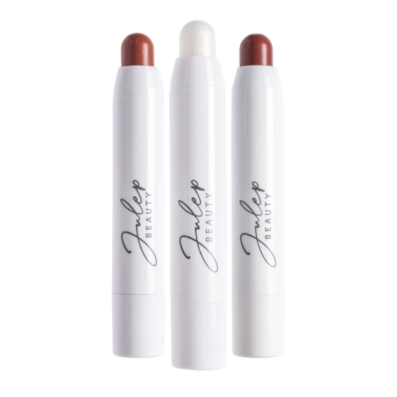 Julep Beauty Lip Balm & Gloss Trio - Brown and White - Picture 1 of 6